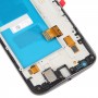 Original LCD-Bildschirm für Motorola Moto G4 Plus Digitizer Vollmontage mit Rahmen (schwarz)