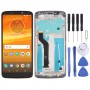 Oryginalny ekran LCD do Motorola Moto E5 Plus BRA Edition Digitizer pełny montaż z ramką (fioletowy)
