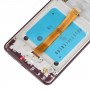 摩托罗拉 Moto One Hyper 数字化仪原装液晶屏全组装带框 (紫红色)