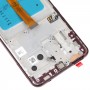 摩托罗拉 Moto One Hyper 数字化仪原装液晶屏全组装带框 (紫红色)