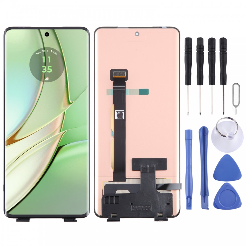 适用于摩托罗拉 Edge 40 原装 OLED 液晶屏幕，带数字转换器完整组件