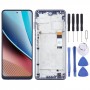 Pro Motorola Moto G Stylus 2023 4G OEM digitizér LCD obrazovky Celá sestava s rámem (modrá)