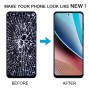 Pro Motorola Moto G Stylus 2023 4G OEM digitizér LCD obrazovky Celá sestava s rámem (modrá)