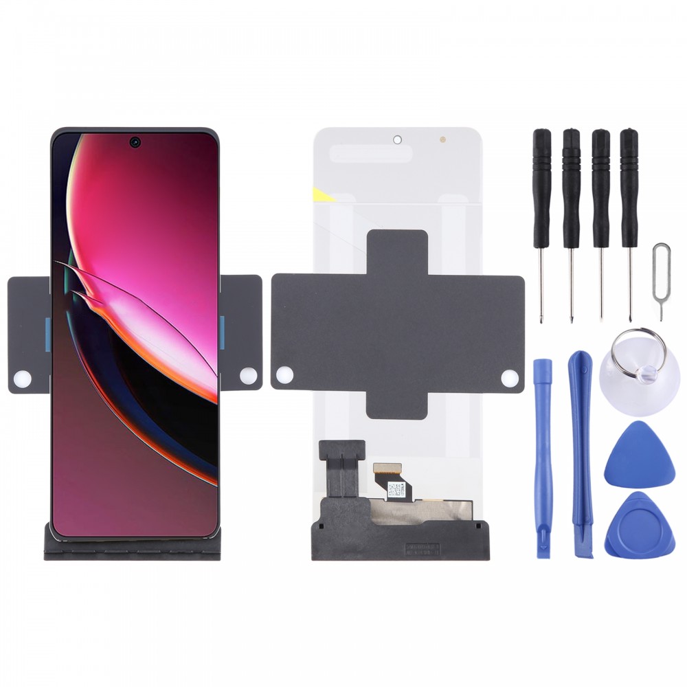 Motorola Razr 40 Ultra AMOLED 素材オリジナル LCD スクリーンデジタイザー完全アセンブリ