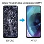 Dla Motorola Moto G71 5G oryginalny komplet Digitizer ekranu LCD z ramką