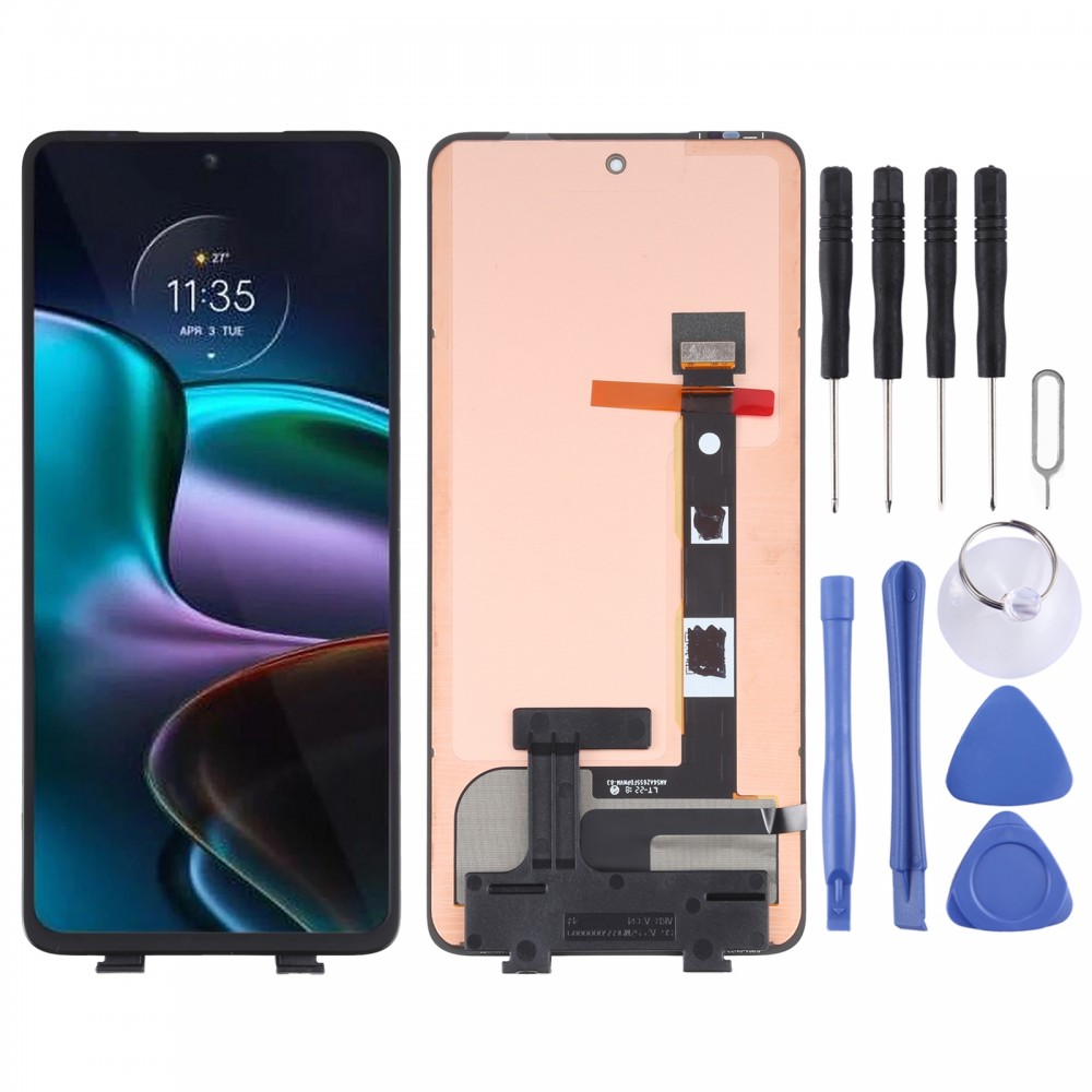 Motorola Moto Edge 30:lle alkuperäinen AMOLED-LCD-näyttö, jossa on koko digitointi