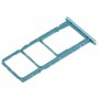 Лоток для SIM-карты + лоток для карты Micro SD для Nokia 3.4 TA-1288 TA-1285 TA-1283 (зеленый)