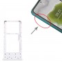 עבור Nokia X10 SIM מקורי + SIM / מגש כרטיס מיקרו SD (לבן)