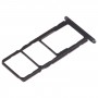 Per Nokia 2.4 Vassoio SIM originale + SIM / Micro SD (nero)