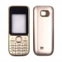 Pro Nokia c2-01 Full Housing Cover (zlatý)
