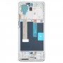עבור Nokia X30 מסגרת קדמית מקורית לוחית מסגרת LCD (כסף)