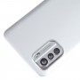 Per Nokia G60 Cover posteriore batteria originale con copriobiettivo fotocamera (Argento)