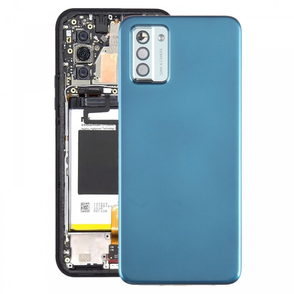 Оригинальная задняя крышка аккумулятора для Nokia G22 (синяя)