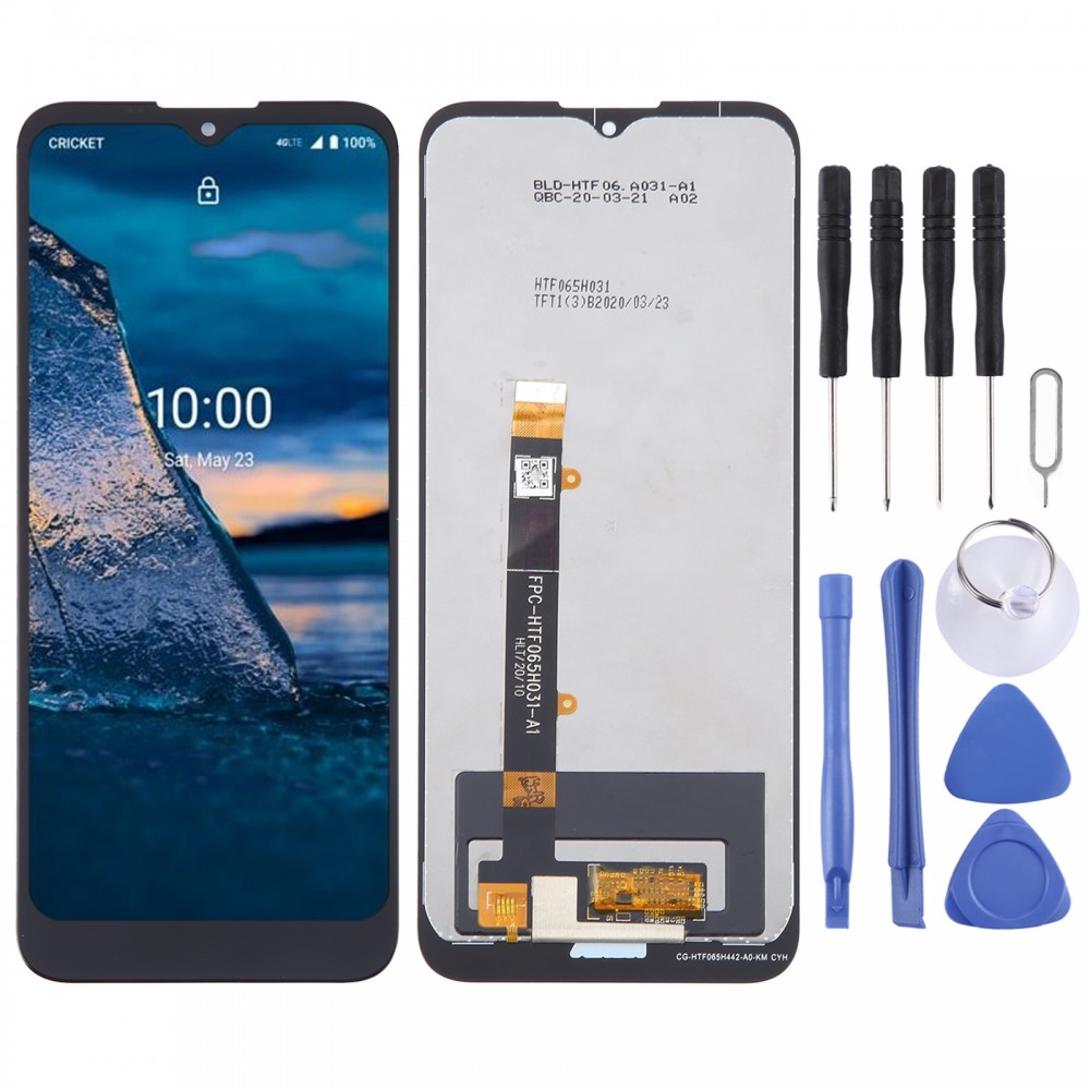 Для Nokia C5 OEM РК-екран з дигітайзером у повній збірці