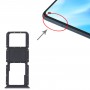 适用于 OnePlus Nord N200 5G DE2118 / DE2117 SIM 卡托 + Micro SD 卡托 (银色)