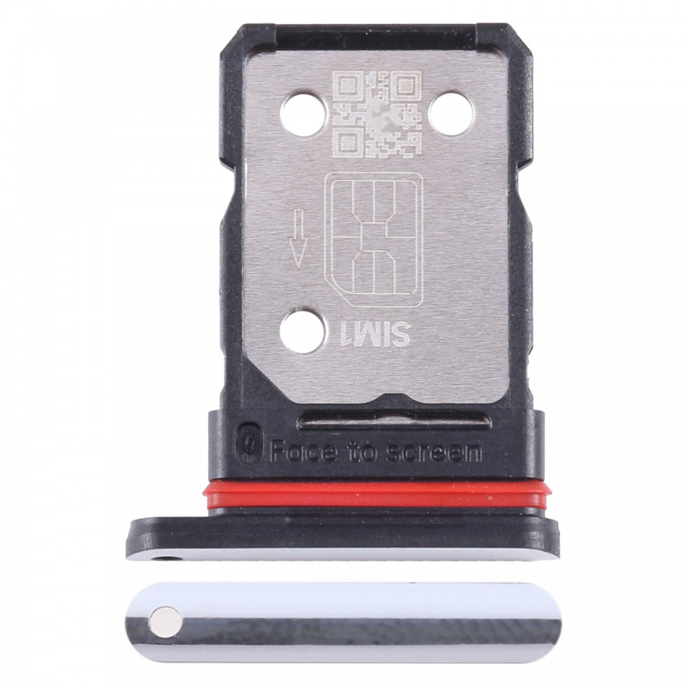 Per OnePlus 11R CPH2487 Vassoio scheda SIM + Vassoio scheda SIM (Argento)