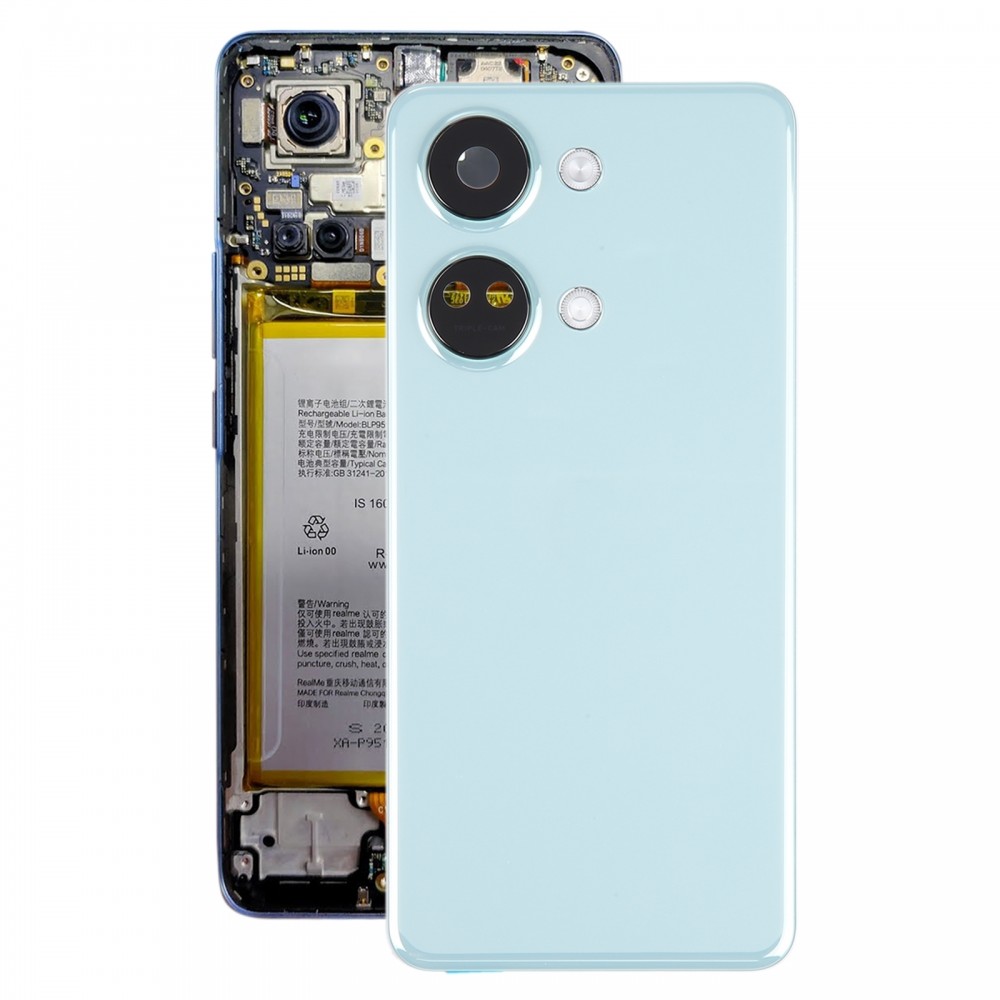 עבור OnePlus Nord 3 כיסוי סוללה מקורי עם כיסוי עדשת מצלמה (ירוק)