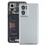 För OnePlus Nord CE 2 5G Original batteribaksida med kameralinsskydd (silver)