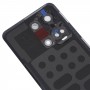 Pour OnePlus Ace 2V Couvercle arrière de la batterie d'origine avec couvercle d'objectif d'appareil photo (noir)