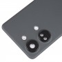 Pour OnePlus Ace 2V Couvercle arrière de la batterie d'origine avec couvercle d'objectif d'appareil photo (noir)