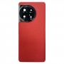 För OnePlus 11R CPH2487 batteriläderbaksida (röd)
