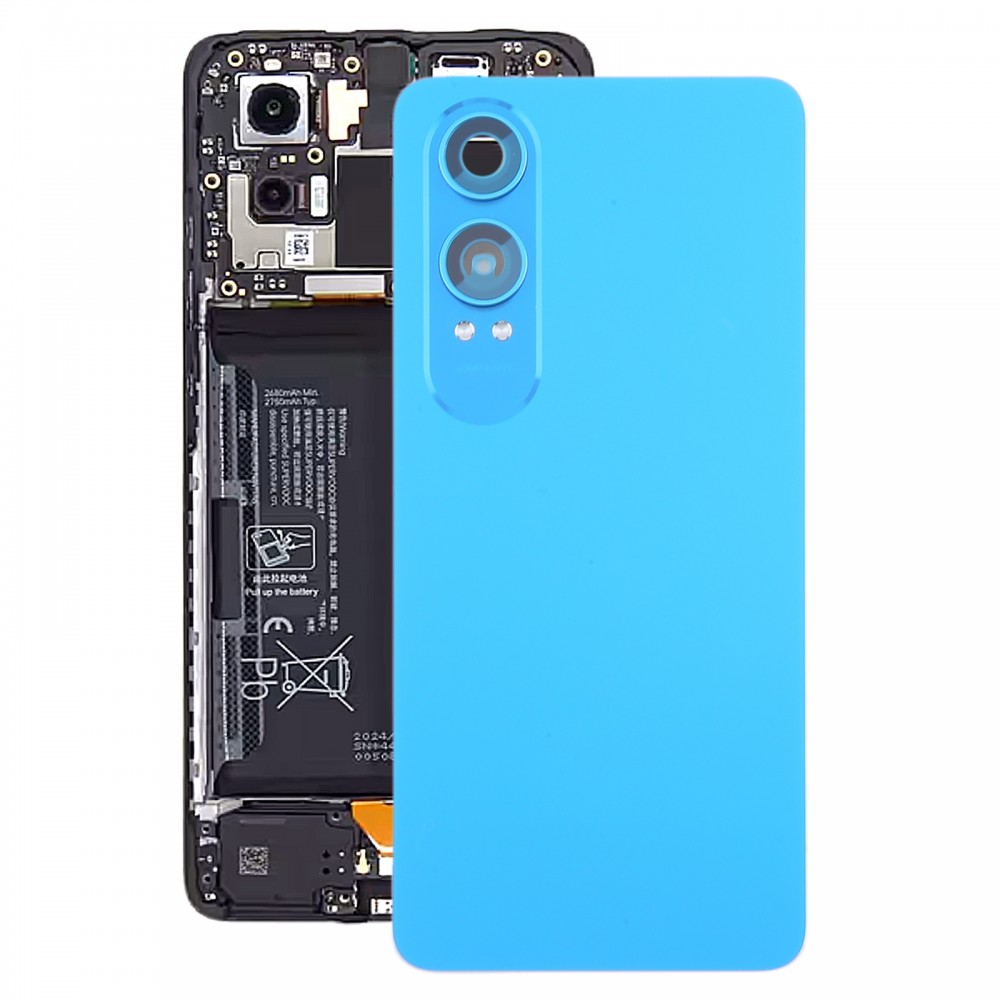 Eredeti OnePlus Nord CE4 Lite akkumulátoros hátlaphoz kameralencse védőburkolattal (kék)