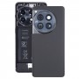 OnePlus 12 PJD110 CPH2573 CPH2581 オリジナルガラスバッテリーバックカバー カメラレンズ付き (ブラック)