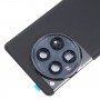 OnePlus 12 PJD110 CPH2573 CPH2581 オリジナルガラスバッテリーバックカバー カメラレンズ付き (ブラック)