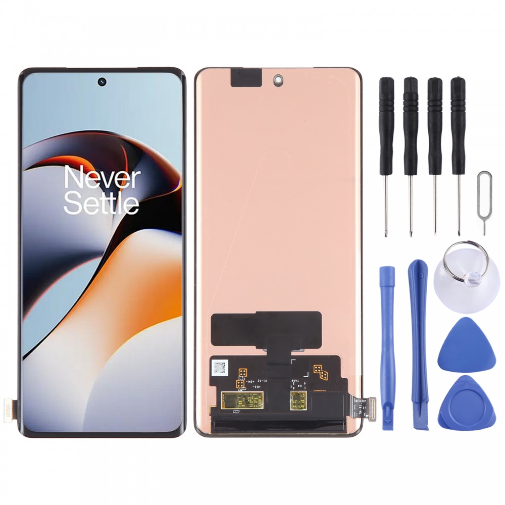 适用于 OnePlus Ace 2 PHk110 带数字转换器完整组件的 AMOLED 材质液晶屏 (黑色)