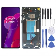 Для OnePlus 9RT 5G MT2110 AMOLED Оригінальний РК-екран Дигітайзер Повна збірка з рамкою