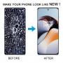 Für OnePlus Ace 2 PHK110 LCD-Bildschirm-Digitizer-Vollmontage mit Rahmen (schwarz)