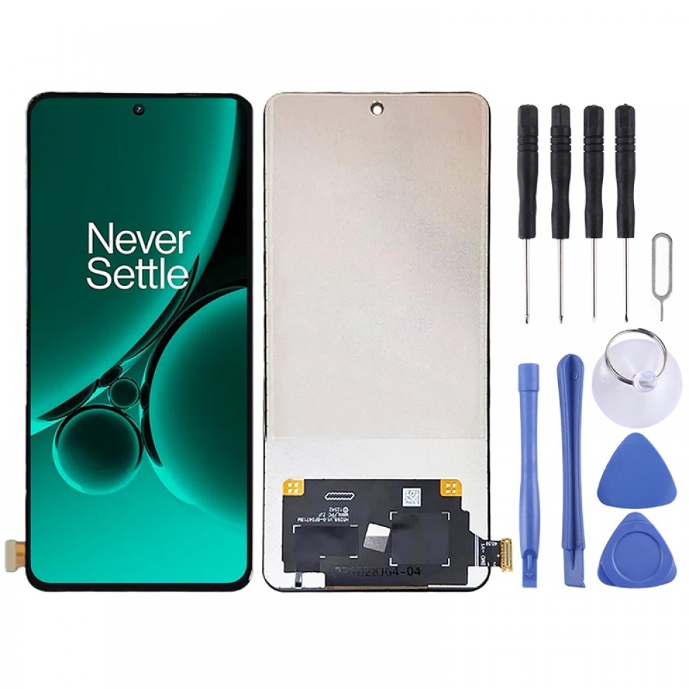 OnePlus Nord CE3 CPH2569 TFT-LCD-näyttö, jossa on koko digitoija, ei tue sormenjälkien tunnistusta
