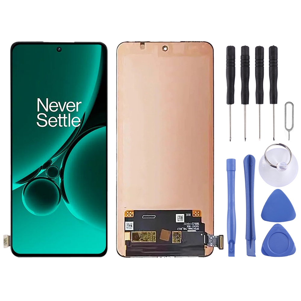 适用于 OnePlus Nord CE 3 CPH2569 AMOLED 原装液晶屏数字转换器完整组件（黑色）