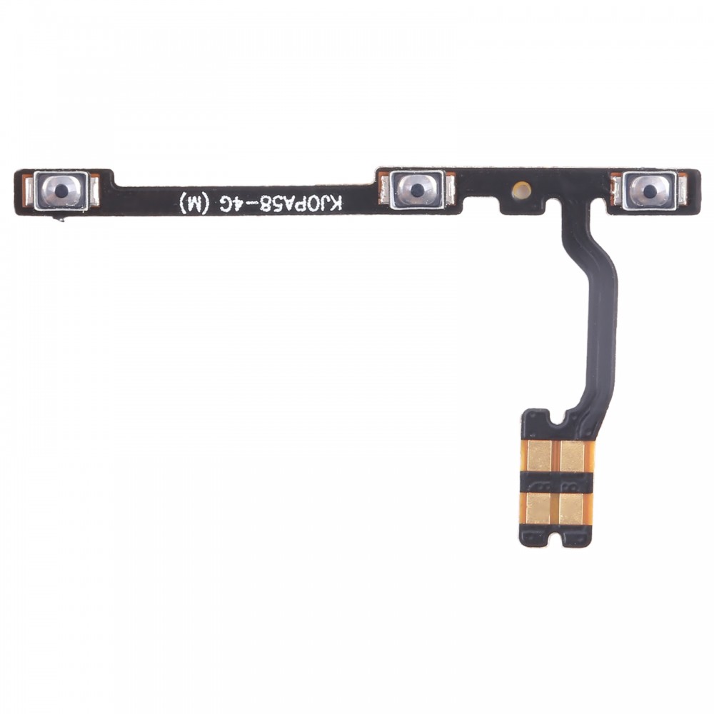 För OPPO A18 OEM Power Button & Volume Button Flex Kabel