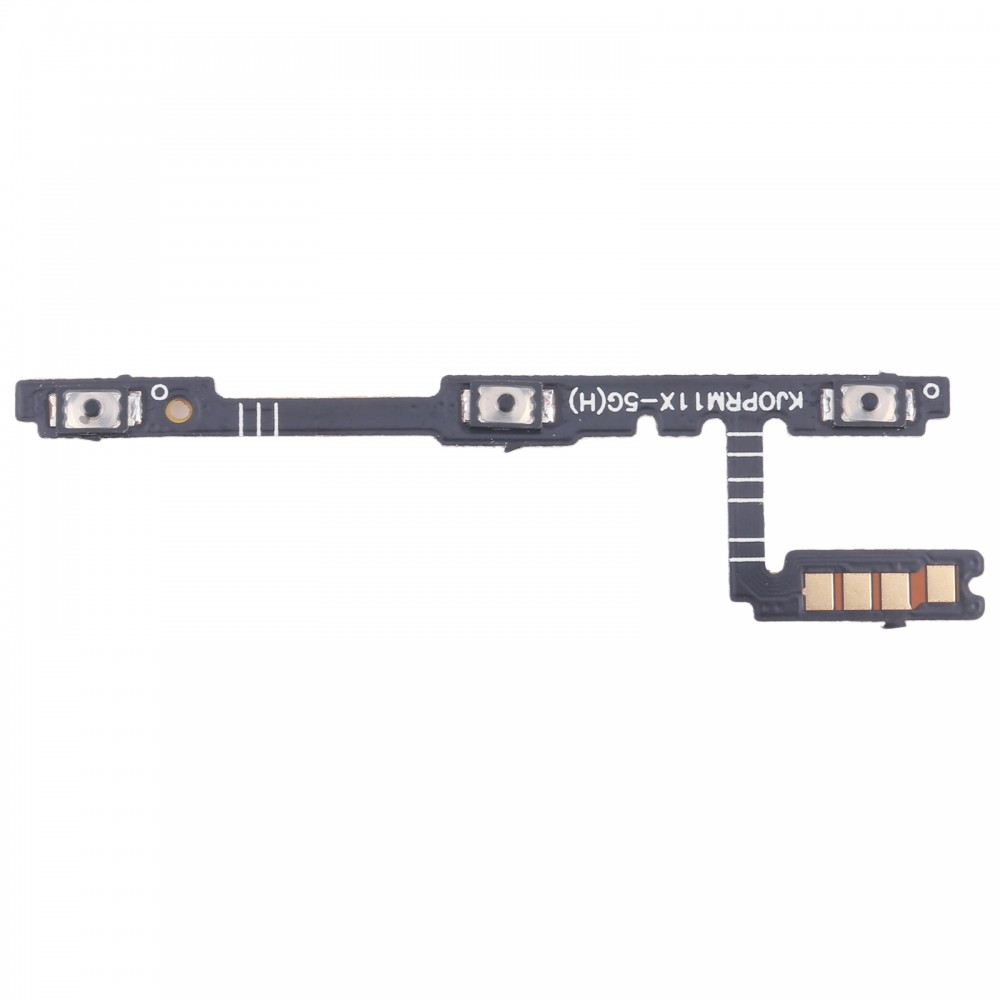 עבור Realme 11x 5G OEM לחצן הפעלה וכבל גמיש לחצן עוצמת הקול