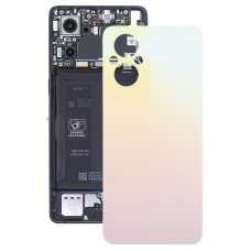 OPPO Reno8 Lite-ის ორიგინალური ბატარეის უკანა ყდა (ოქროსფერი)