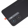 Do oryginalnej tylnej pokrywy baterii OPPO A77s z osłoną obiektywu aparatu (czarna)
