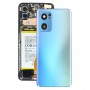 עבור OPPO Reno7 5G כיסוי סוללה מקורי עם כיסוי עדשת מצלמה (כחול)