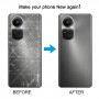 För OPPO Reno10 Global Original batteribaksida med kameralinsskydd (grå)