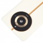 Realme 11 Pro用オリジナルバッテリーバックカバー、カメラレンズカバー付き(ホワイト)
