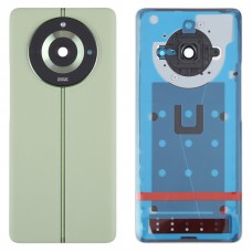 Realme 11 Pro用オリジナルバッテリーバックカバー、カメラレンズカバー付き(グリーン)