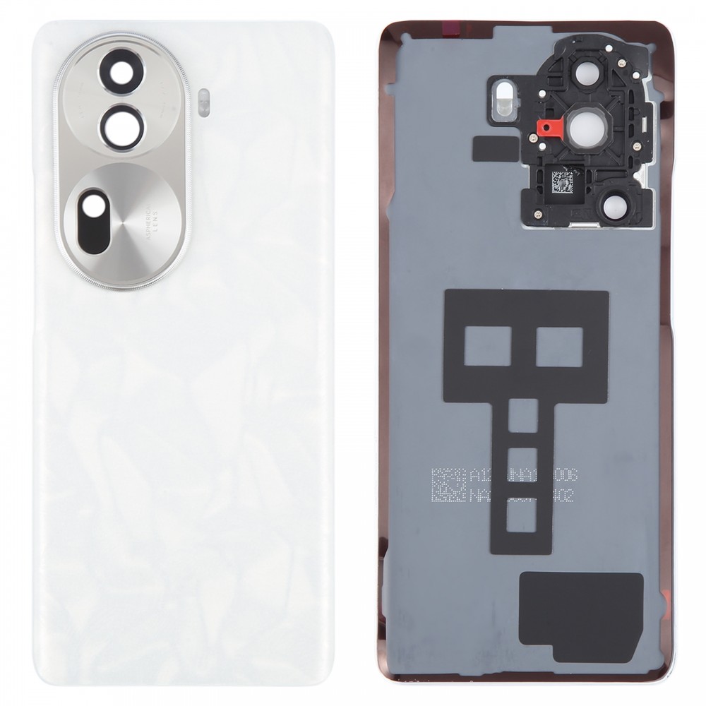 Für OPPO Reno11 5G Original-Akku-Rückseite mit Kamera-Objektiv-Abdeckung (weiß)