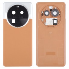 适用于 OPPO Find X6 Pro 原装电池后盖 带镜头盖（棕色）