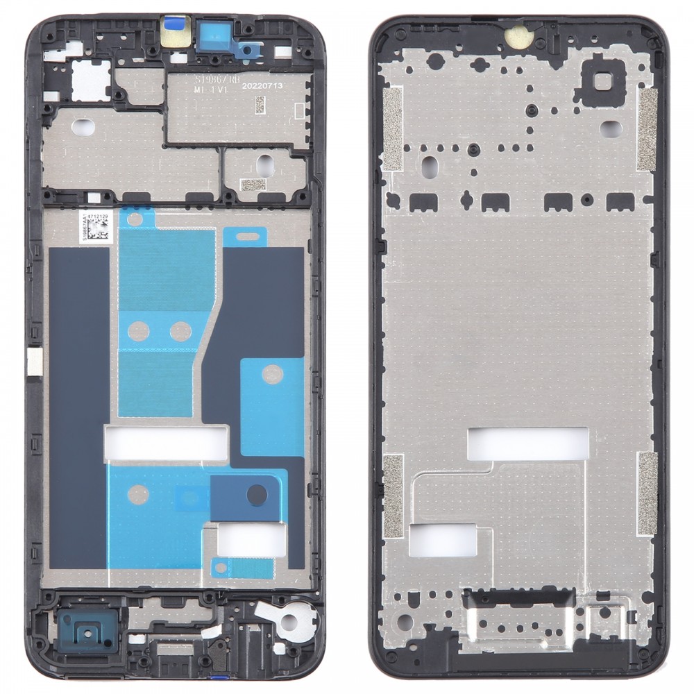Realme C33 eredeti elülső házhoz, LCD keretes előlaphoz