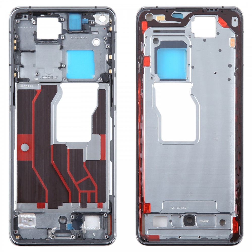 Pro OPPO Find X3 Original přední kryt Rámeček LCD rámu (černý)
