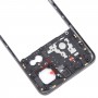 Para Realme GT Neo 5 Placa de bisel de marco medio original (negro)