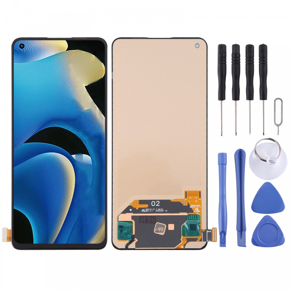 מסך TFT LCD עבור Realme GT Neo2 עם הרכבה מלאה של Digitizer, לא תומך בזיהוי טביעת אצבע