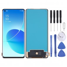TFT LCD екран за OPPO Reno6 Pro+ 5G с пълен монтаж на дигитайзер, без поддръжка на идентификация с пръстов отпечатък 