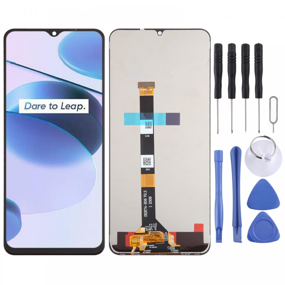 Для Realme C36 OEM РК-екран із дигітайзером у повній комплектації