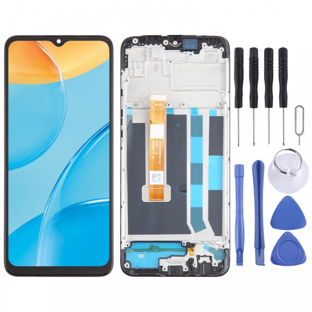 Para OPPO A35 OEM Pantalla LCD Digitalizador Asamblea completa con marco